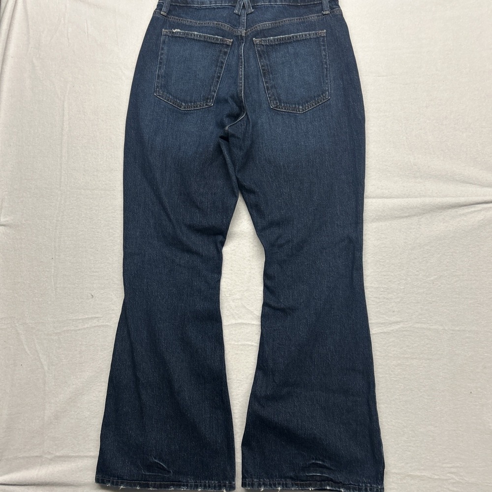 High Rise 90s Flare Curvy Jeans Goldie Blues Womens‎ 10 30x30"